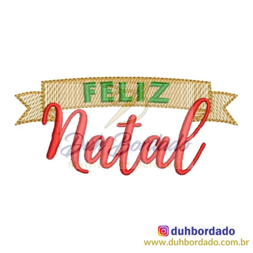 Matriz de Bordado de Natal