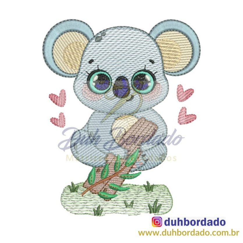 Matriz de Bordado Coala
