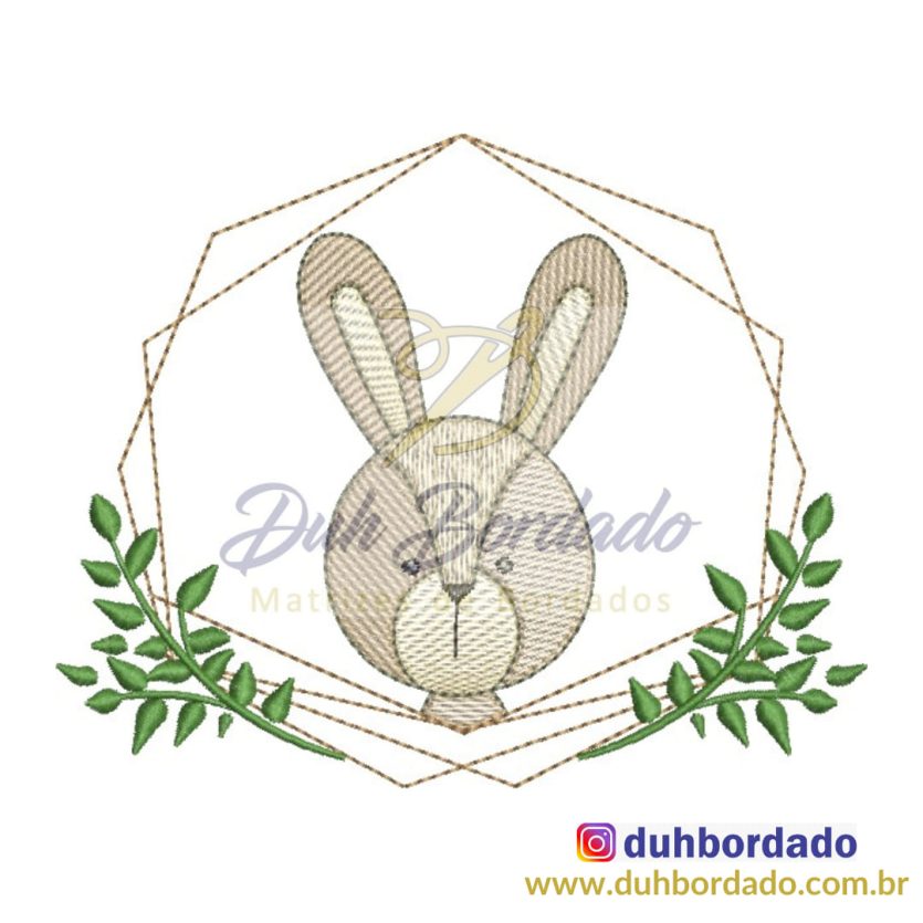 Matriz de Bordado Coelho