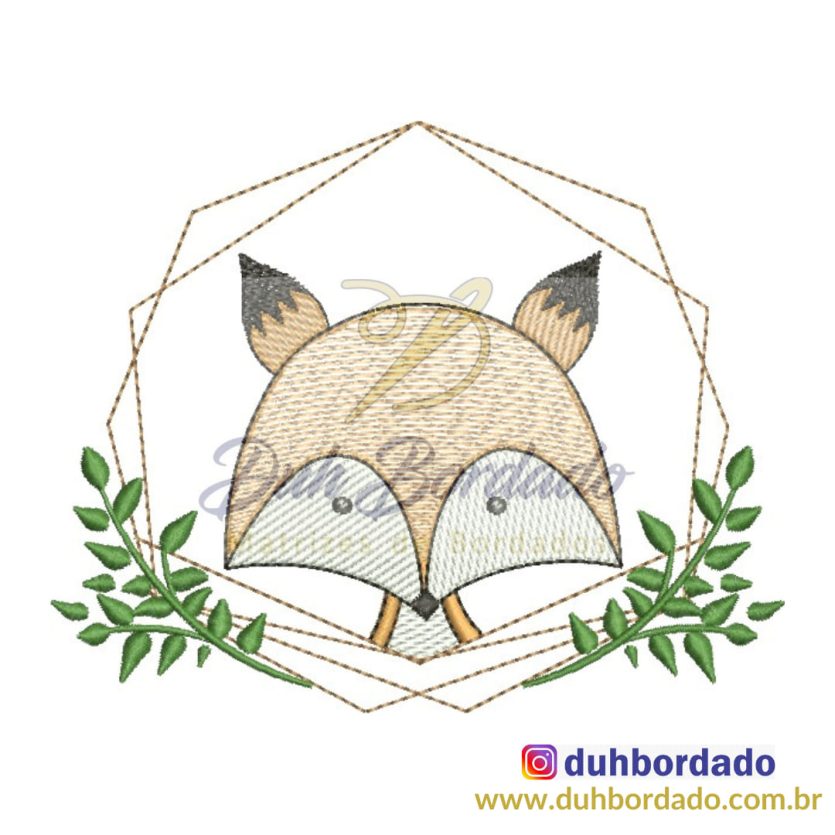 Matriz de Bordado Raposa