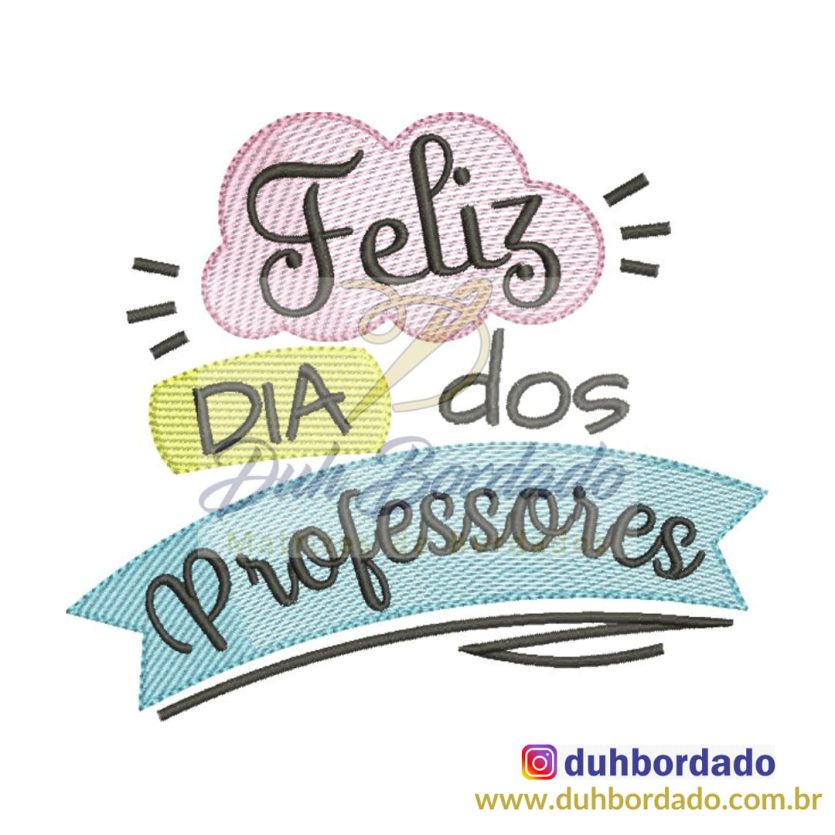 Matriz de Bordado Dia dos Professores