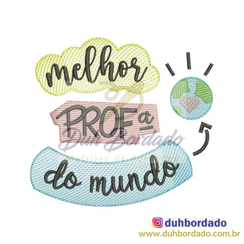 Matriz de Bordado Dia dos Professores