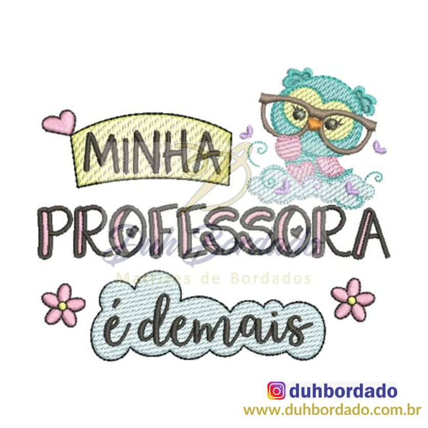 Matriz de Bordado Dia dos Professores