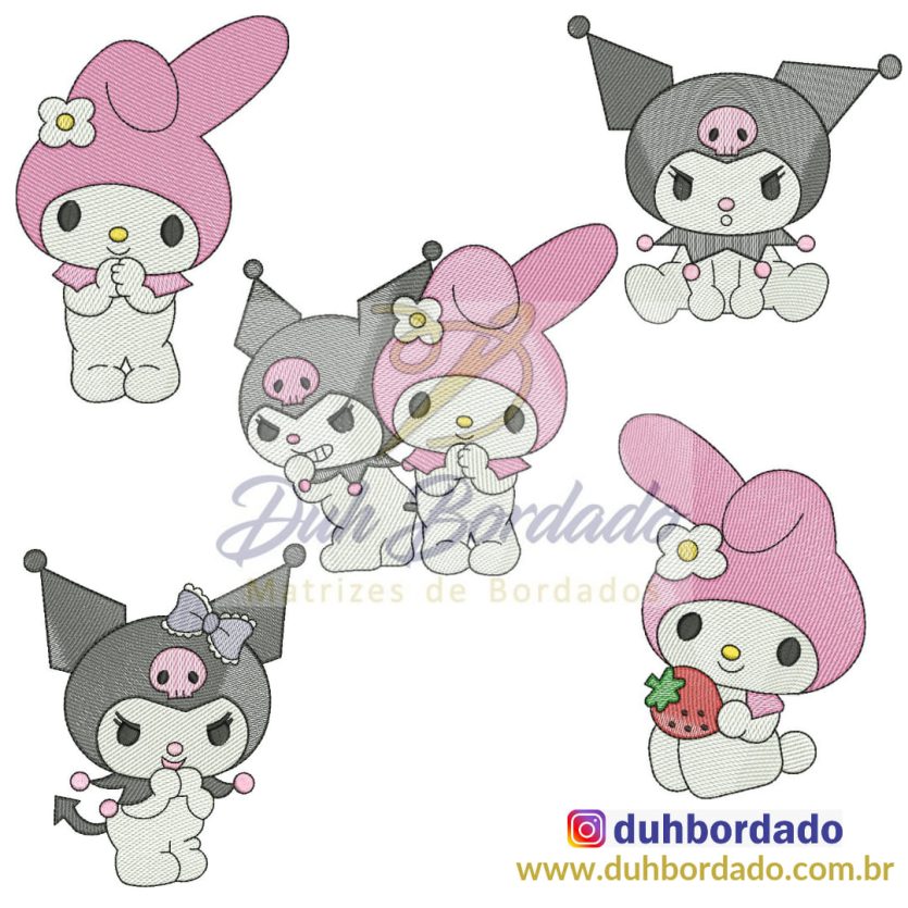 Coleção Matrizes de Bordados Infantil Menina Completa