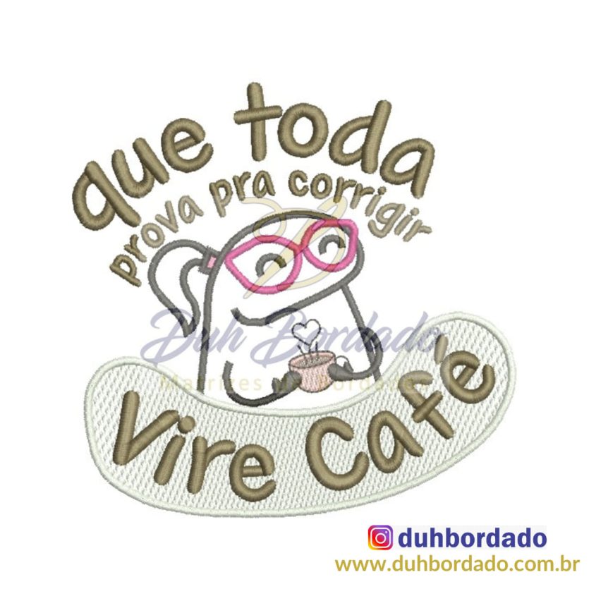 Matriz de Bordado Flork Dia dos Professores