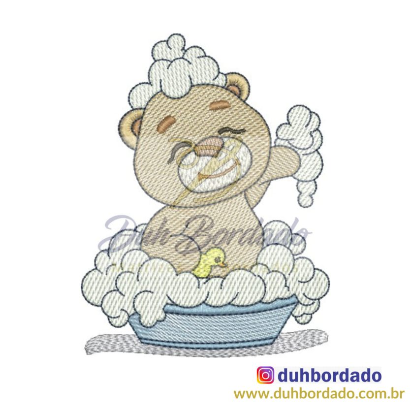 Matriz de Bordado Ursinho