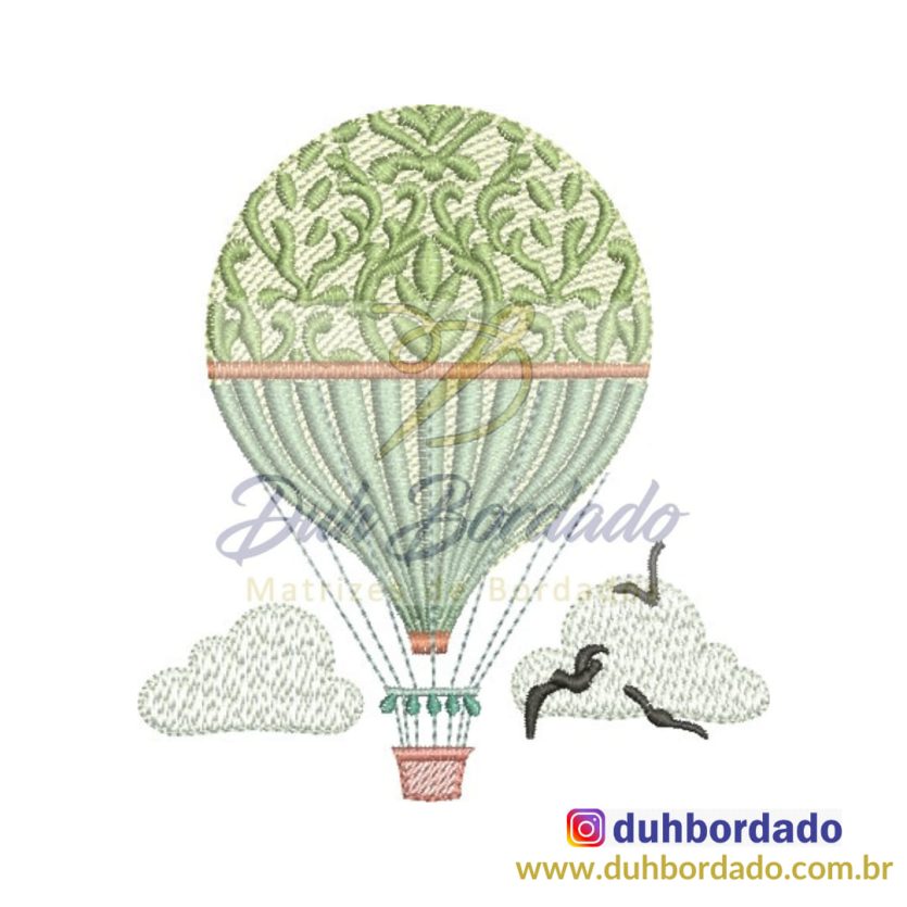 Matriz de Bordado Balão