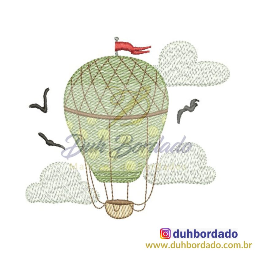 Matriz de Bordado Balão