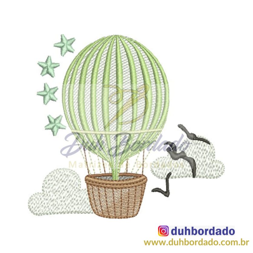 Matriz de Bordado Balão