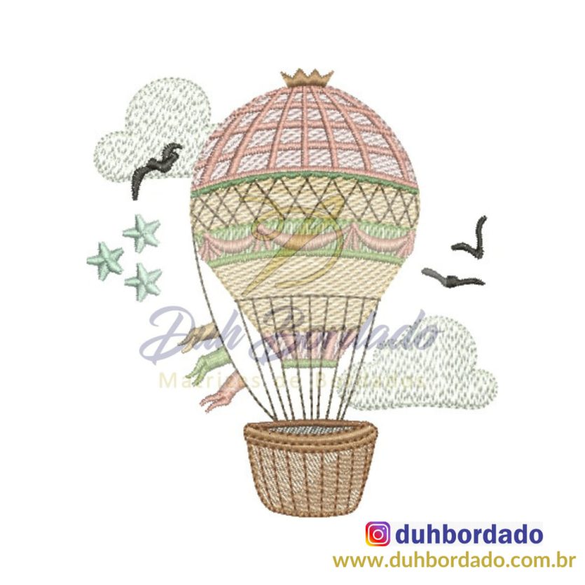 Matriz de Bordado Balão