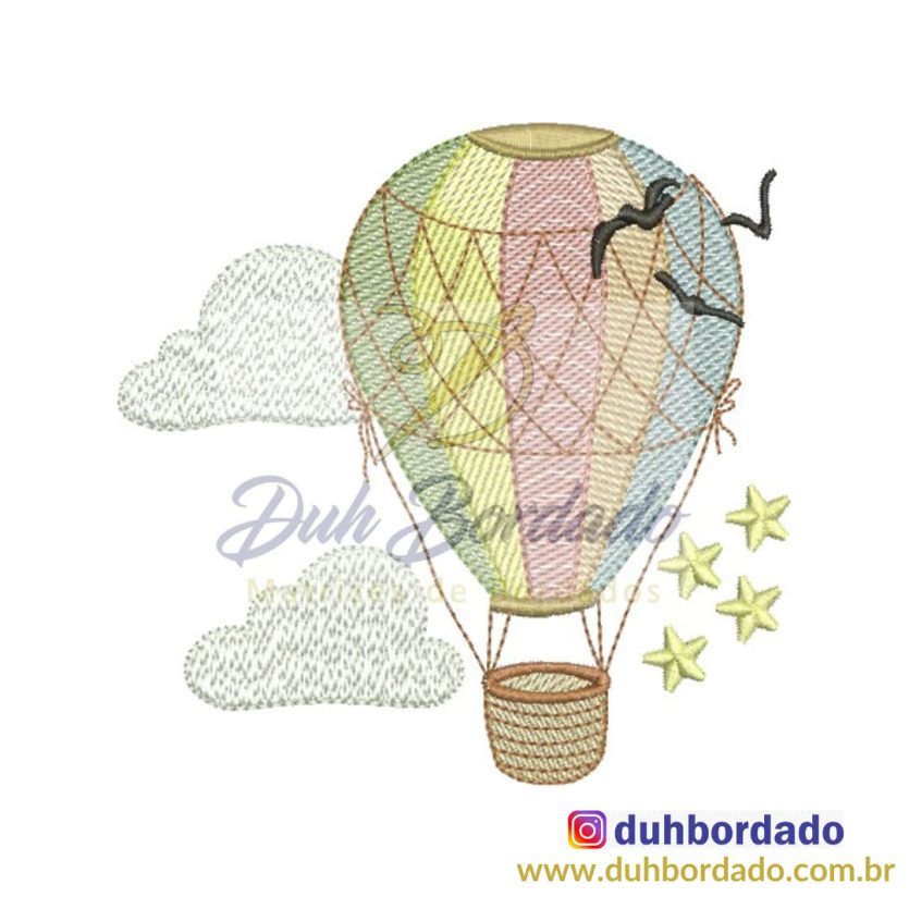 Matriz de Bordado Balão