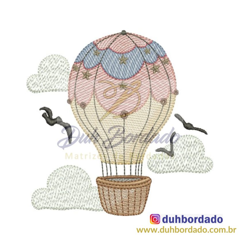 Matriz de Bordado Balão