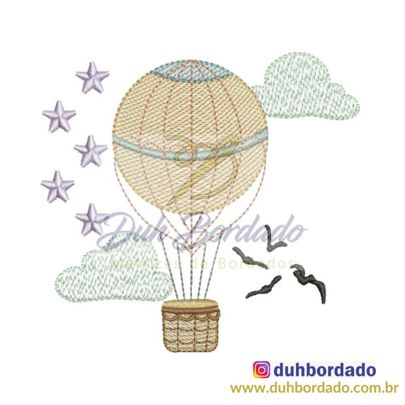 Matriz de Bordado Balão