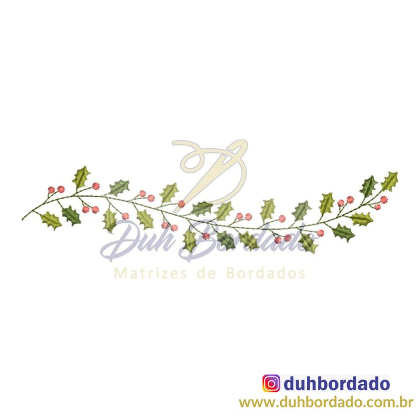 Matriz de Bordado Natal