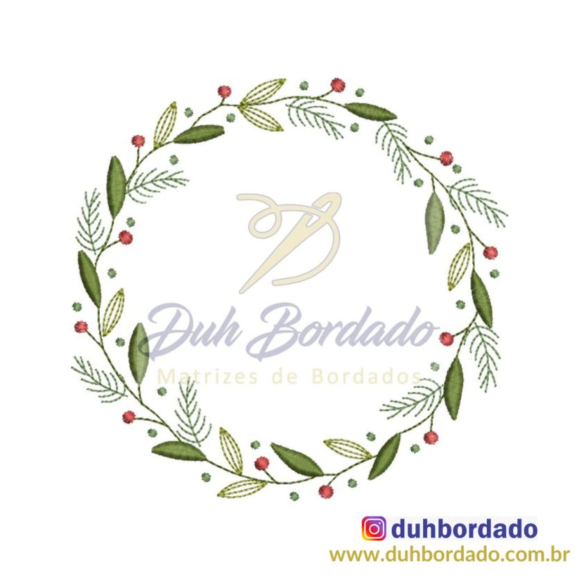 Matriz de Bordado Natal