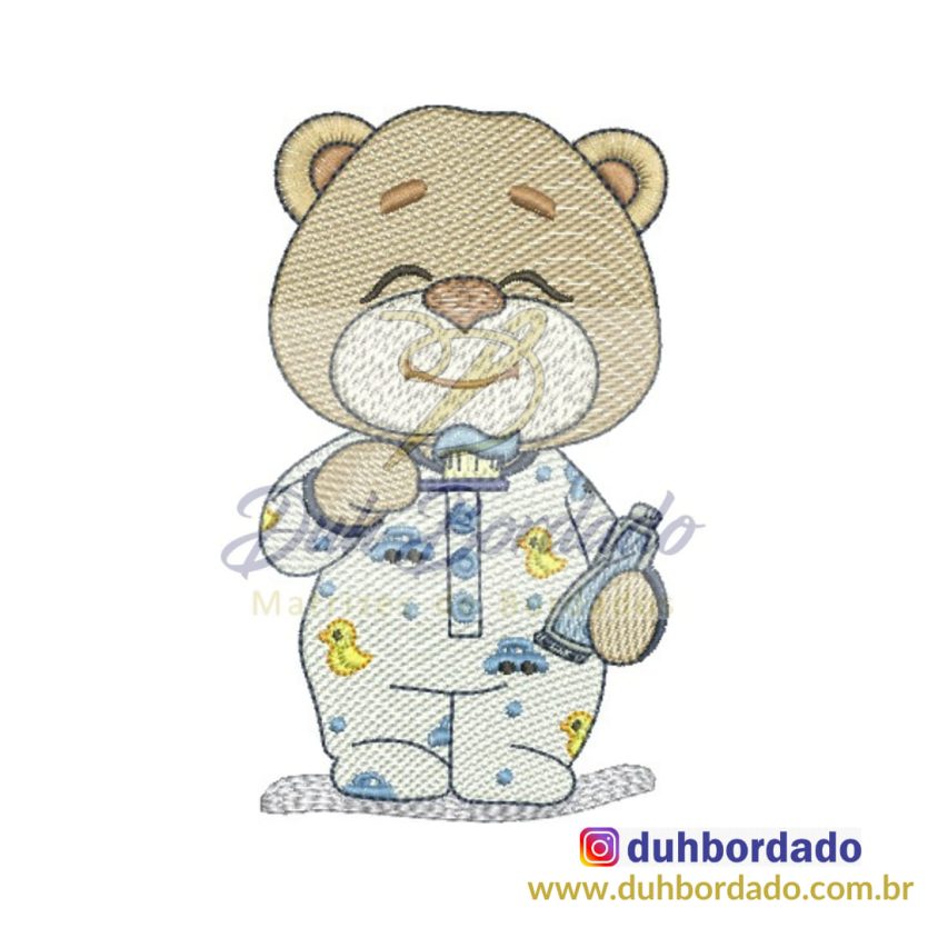 Matriz de Bordado Ursinho