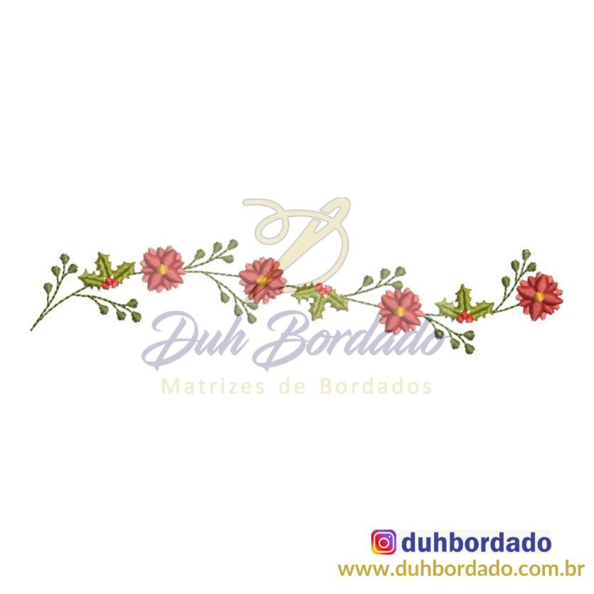 Matriz de Bordado Natal