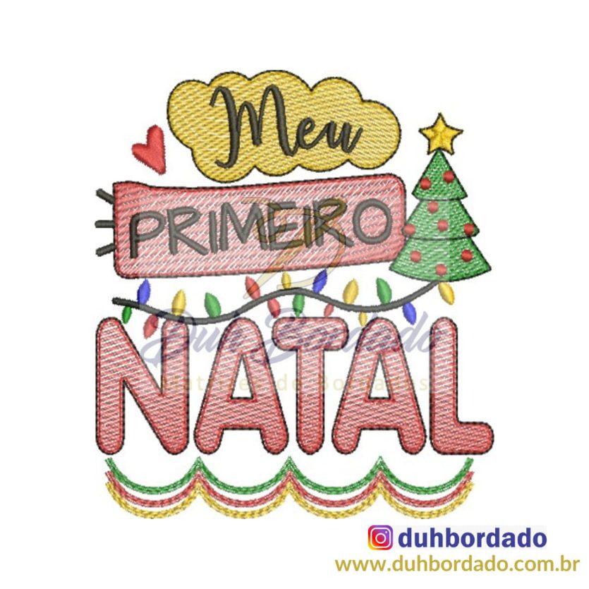 Matriz de Bordado Natal