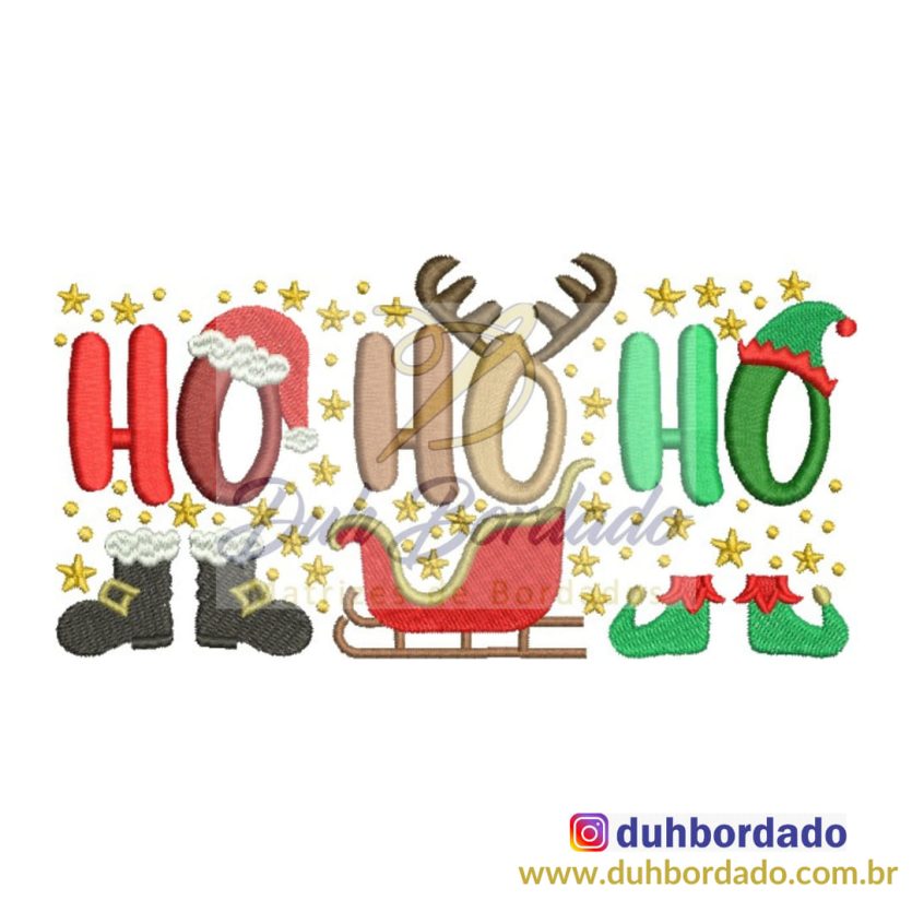 Matriz de Bordado de Natal