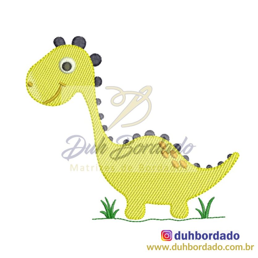 Matriz de Bordado Dinossauro Baby