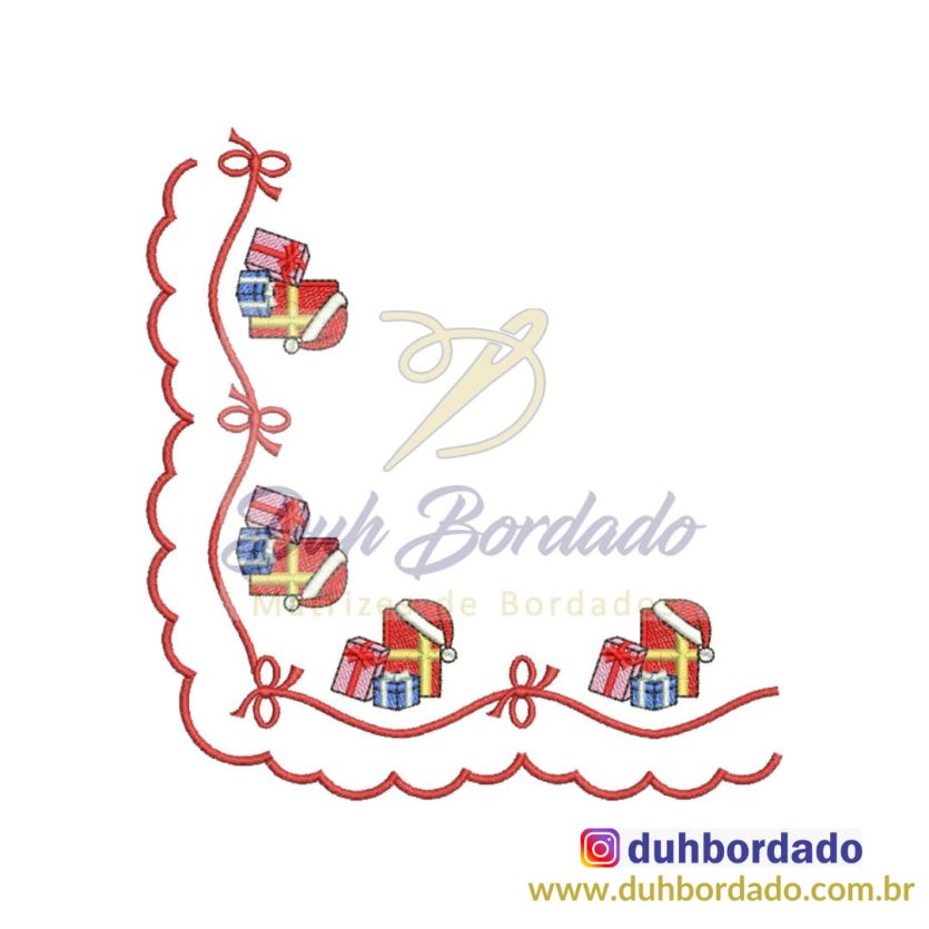 Matriz de Bordado Canto de Natal