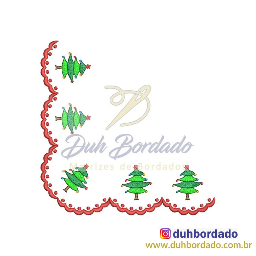 Matriz de Bordado Canto de Natal