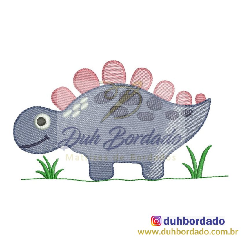 Matriz de Bordado Dinossauro Baby