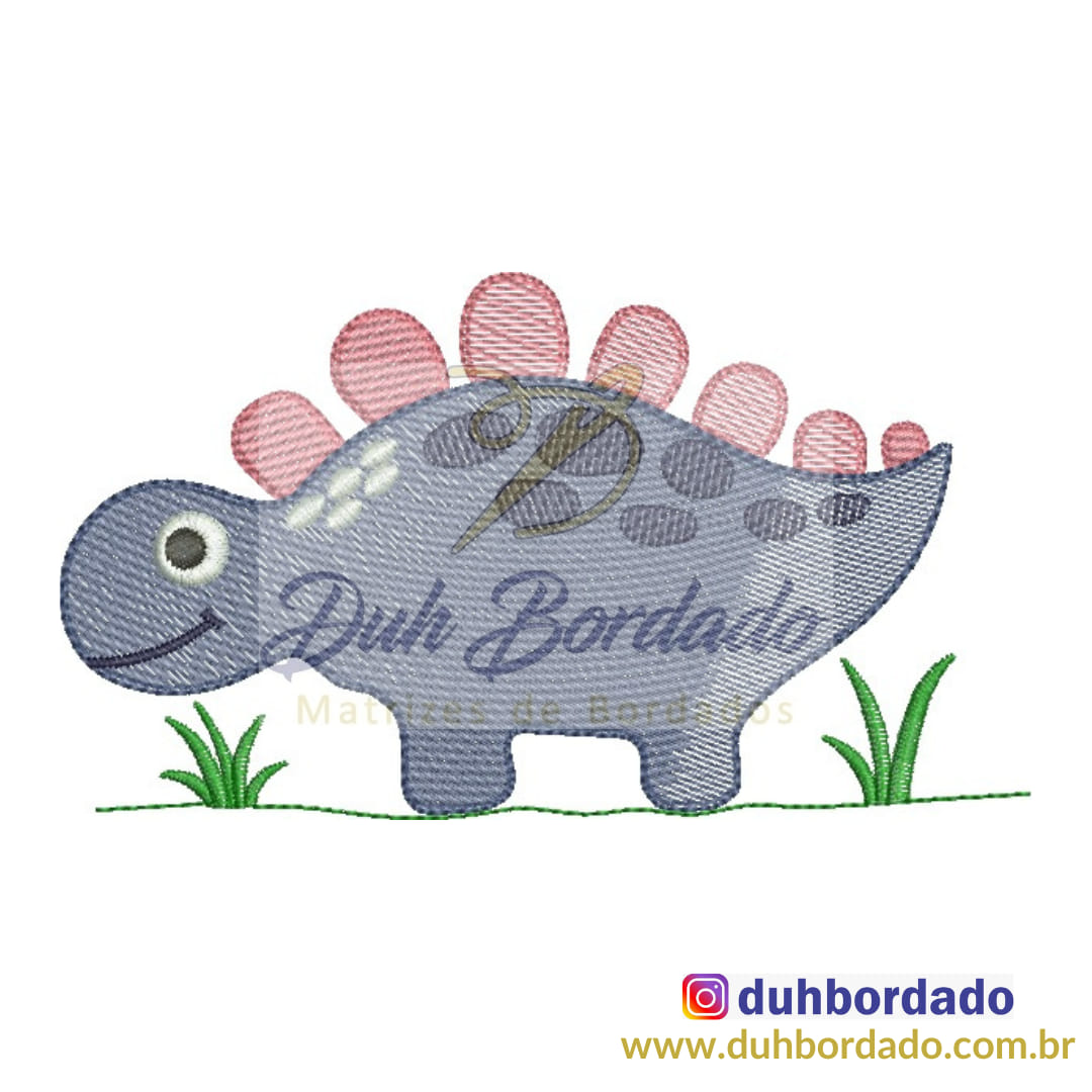 Matriz de bordado - Dinossauro Rex 009