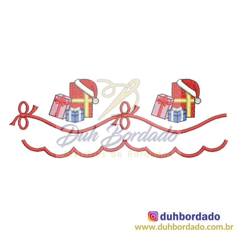 Matriz de Bordado Barrinha de Natal