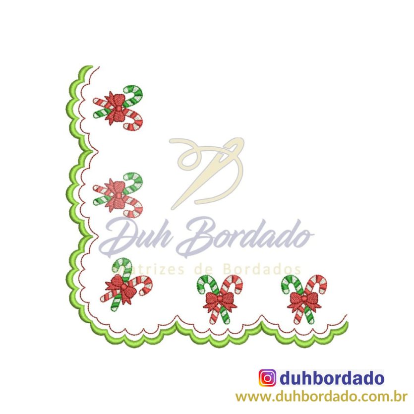 Matriz de Bordado Canto de Natal