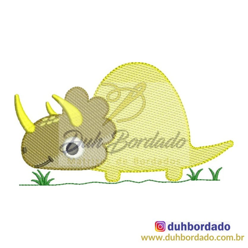 Matriz de Bordado Dinossauro Baby