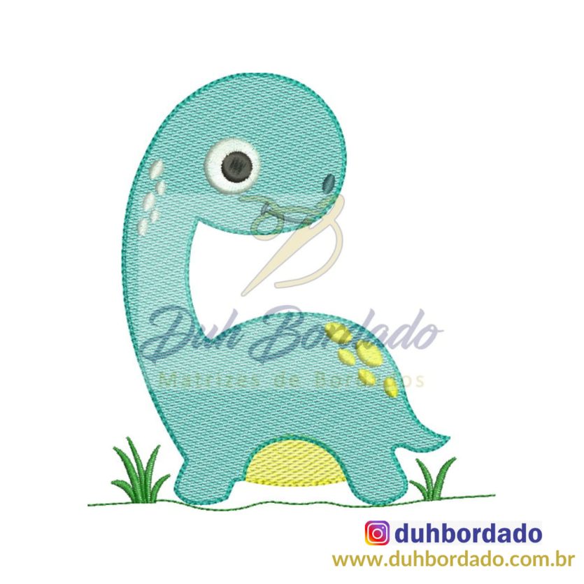 Matriz de Bordado Dinossauro Baby