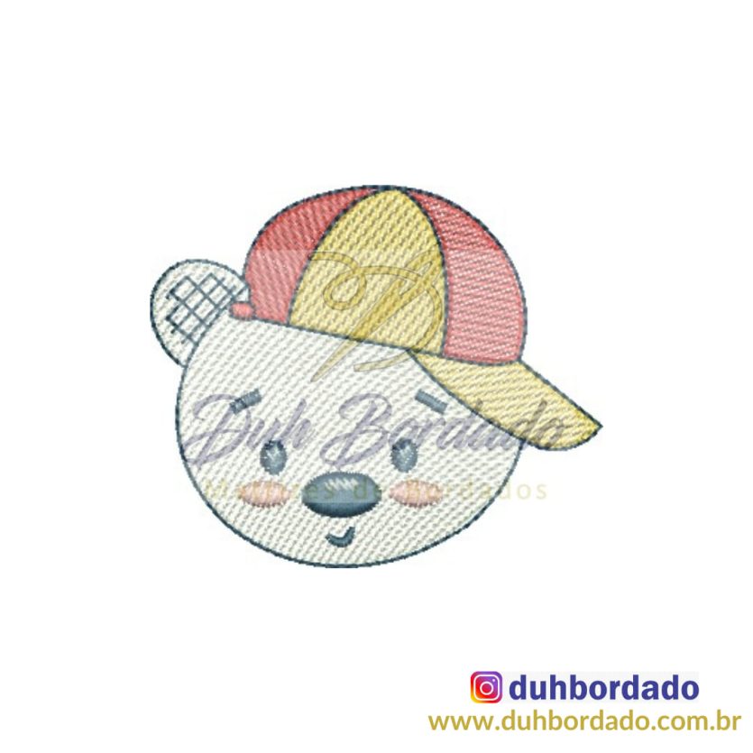 Matriz de Bordado Ursinho Menino