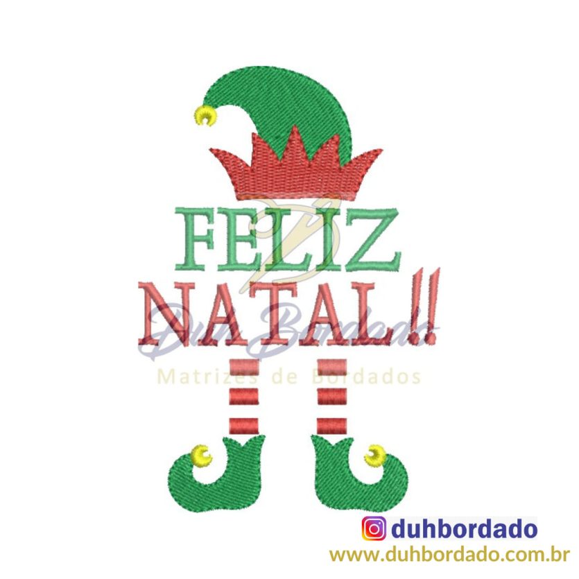 Matriz de Bordado Natal