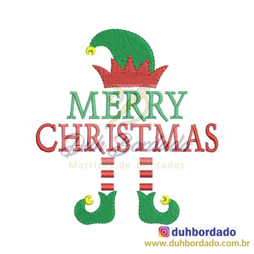 Matriz de Bordado Natal
