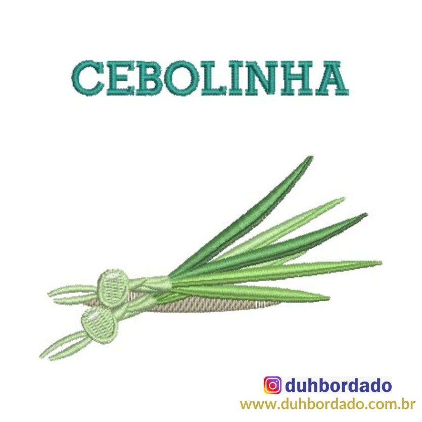 Matriz de Bordado Cebolinha
