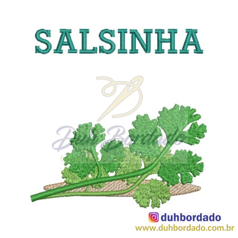Matriz de Bordado Salsinha