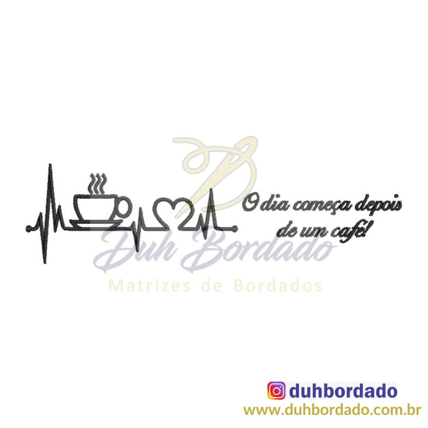 Matriz de Bordado de Café