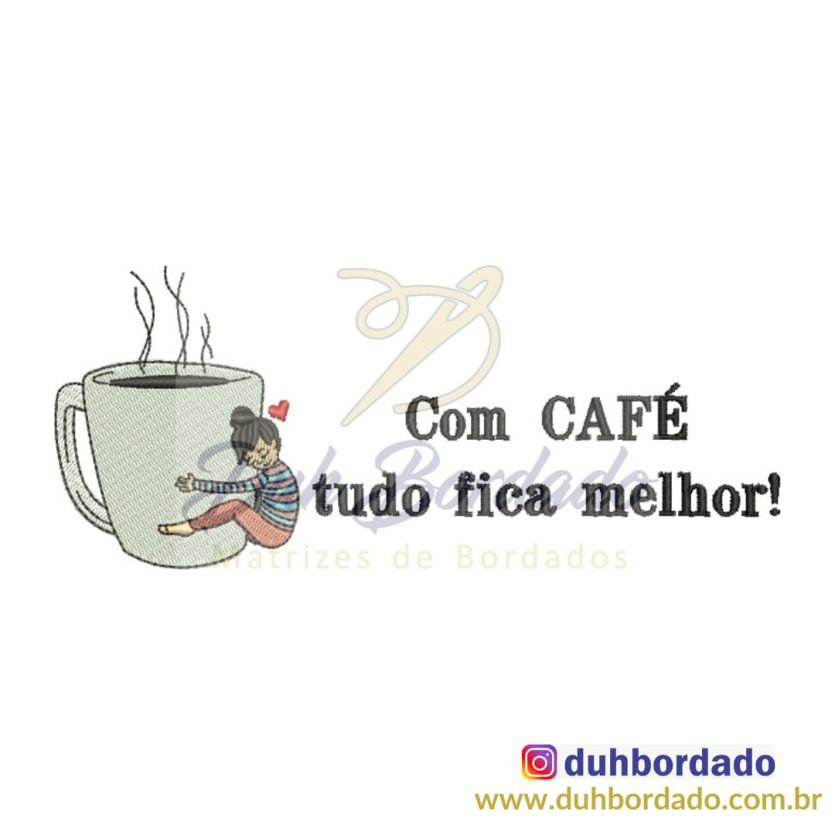 Matriz de Bordado de Café