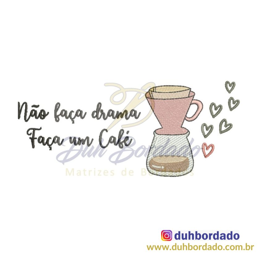 Matriz de Bordado de Café