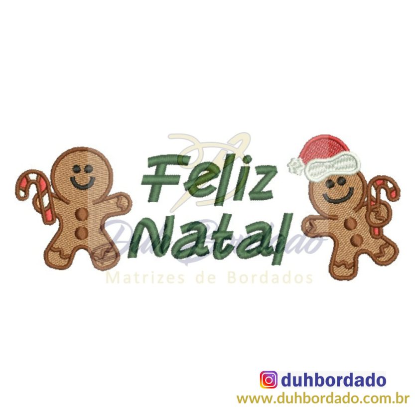 Matriz de Bordado de Natal