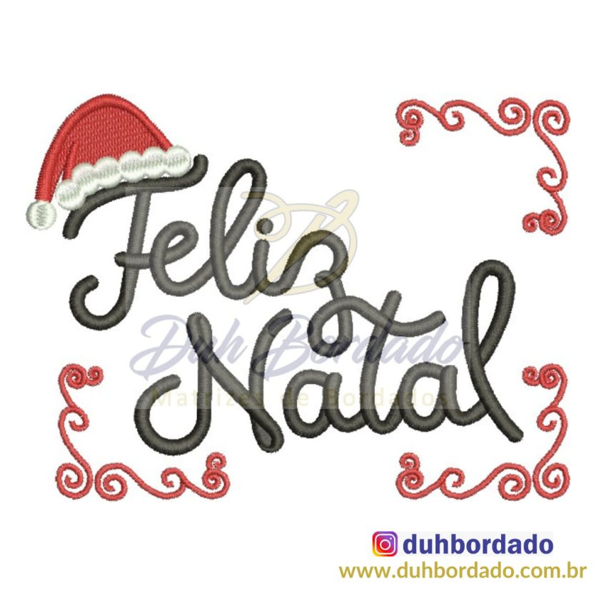 Matriz de Bordado de Natal