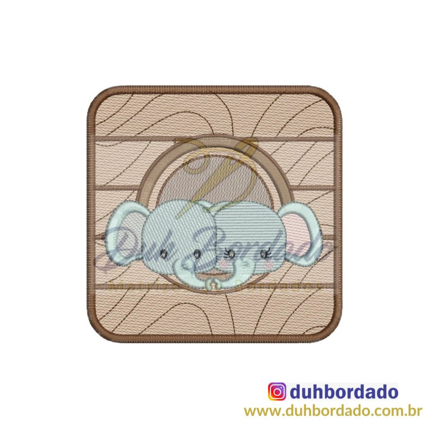 Matriz de Bordado Elefantes