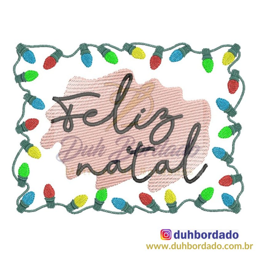 Matriz de Bordado de Natal