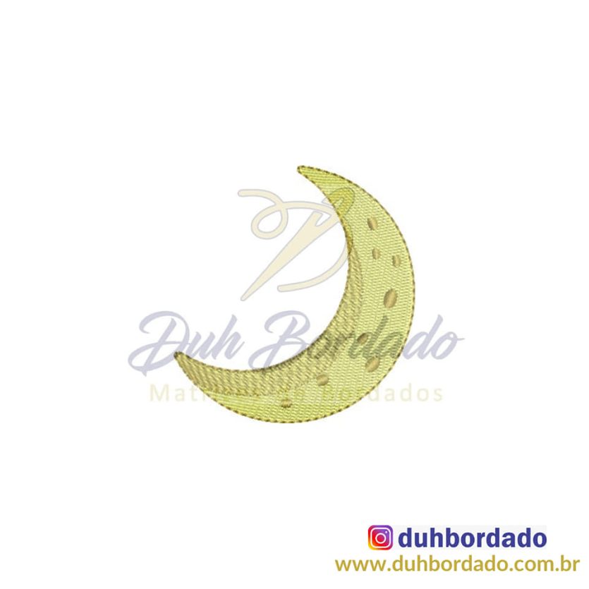 Matriz de Bordado Lua