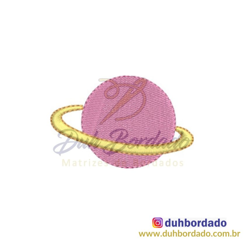 Matriz de Bordado Planeta