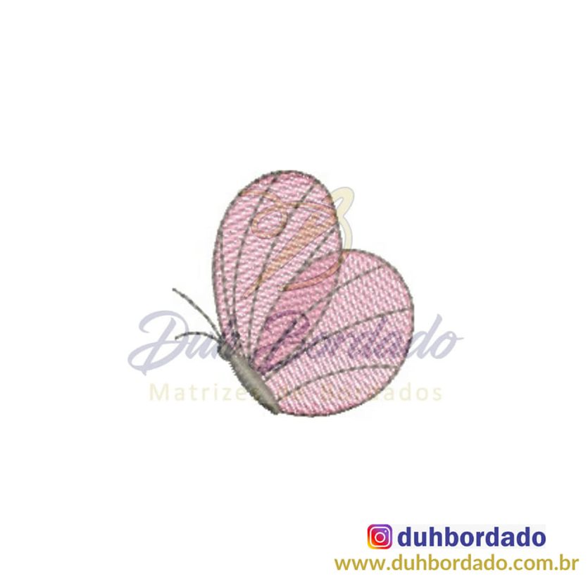 Matriz de Bordado Borboleta