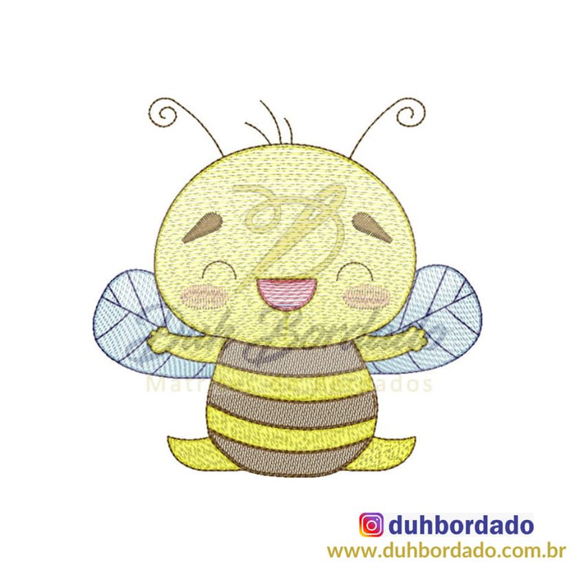 Matriz de Bordado Abelha