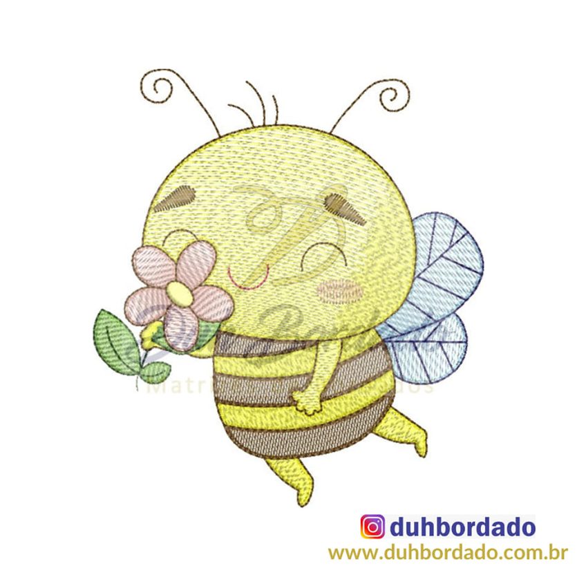 Matriz de Bordado Abelha