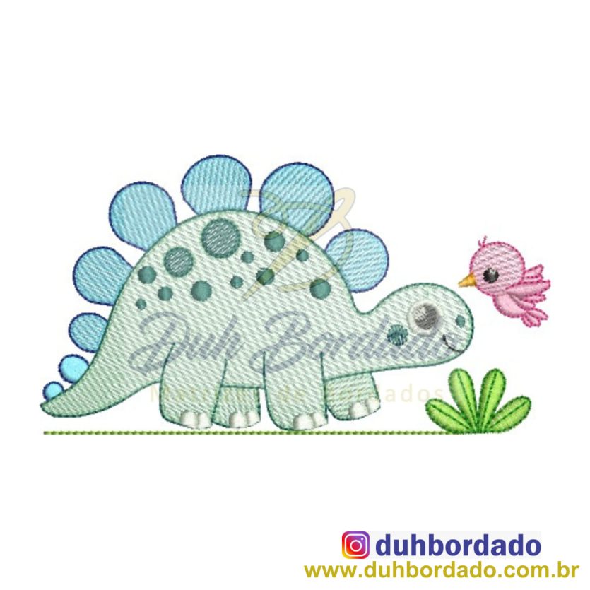Matriz de Bordado Dinossauro